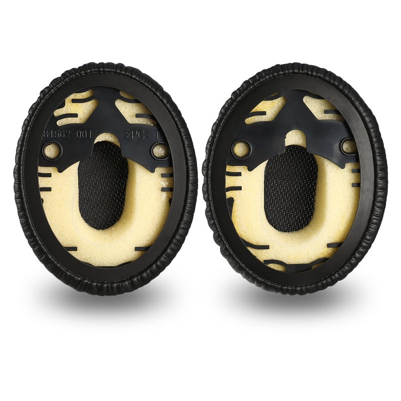Jarmor QC3 Earpads, JARMOR Replacement Memory Foam Ear Cushion Cover Kit for Bose QuietComfort 3, On Ear, OE1 Headphones ONLY, Black - Image 3